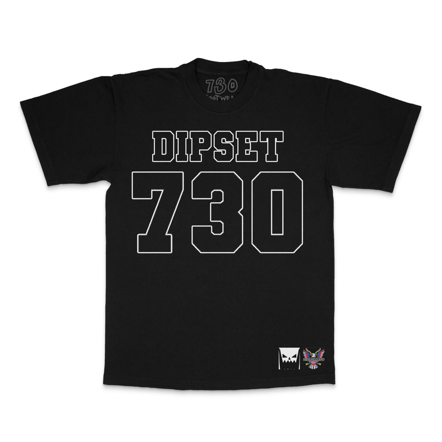 730 x DIPSET Tee - Black